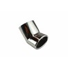 Auspuffblende Opel Adam ab 2013 1.0 1.2 1,4  Ø95x65mm