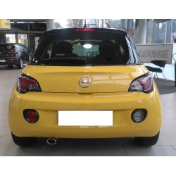 Auspuffblende Opel Adam ab 2013 1.0 1.2 1,4  Ø95x65mm