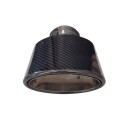 CARTUNER Carbon Auspuffblende Endrohr oval 150x90mm