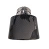 CARTUNER Carbon Auspuffblende Endrohr oval 150x90mm
