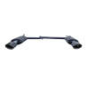 Sportauspuff Ulter Sport 101-406 mit Carbon Endrohren oval für AUDI A4 typ 8K (2008-2015)