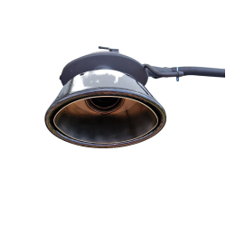 Sportauspuff Ulter Sport 101-406 mit Carbon Endrohren oval für AUDI A4 typ 8K (2008-2015) 4x 90mm