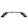 Sportauspuff Ulter Sport 101-406 mit Carbon Endrohren oval für AUDI A4 typ 8K (2008-2015) 4x 90mm