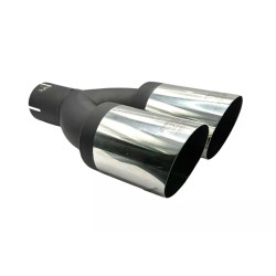 Ulter Sport Auspuffblende Endrohr N2-08-1* 2x 80mm abgeschrägt