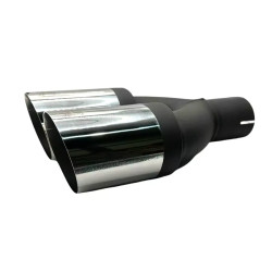 Ulter Sport Auspuffblende Endrohr N2-08-1* 2x 80mm abgeschrägt
