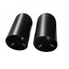 CARTUNER Auspuffblende Endrohr für 5er BMW E60 E61 Edelstahl Ø80mm schwarz