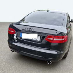 Auspuffblenden für AUDI A6 C6 4F BJ 2004-2011 Edelstahl 100mm Blende Auspuff