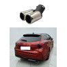 Auspuffblende für Toyota Corolla Hybrid Touring Sports E21 ab 2019 Endrohr Blende Auspuff