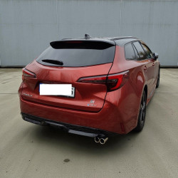 Auspuffblende für Toyota Corolla Hybrid Touring Sports E21 ab 2019 Endrohr Blende Auspuff