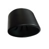 CARTUNER Auspuffblende schwarz für 1er BMW X1 E84 ab 2009 Ø120x80mm