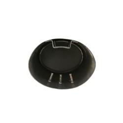 CARTUNER Auspuffblende schwarz für 1er BMW X1 E84 ab 2009 Ø120x80mm