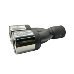 Endrohr Ulter Sport N2-07 Rund 80mm Auspuffblende Doppelendrohr