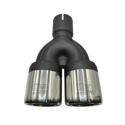 Endrohr Ulter Sport N2-07 Rund 80mm Auspuffblende Doppelendrohr