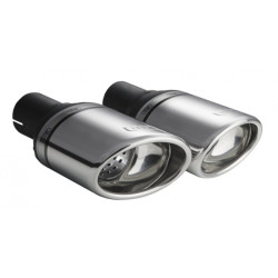 Endrohre Ulter Sport N1-27 Links Rechts Oval 120x80mm