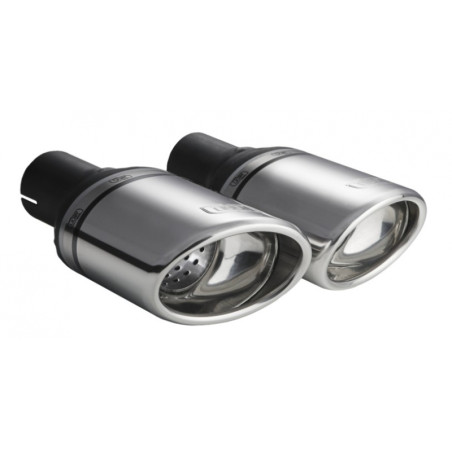 Endrohre Ulter Sport N1-27 Links Rechts Oval 120x80mm