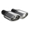 Endrohre Ulter Sport N1-27 Links Rechts Oval 120x80mm
