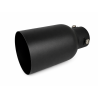 Duplex Auspuffblenden Endrohre 100mm für FORD KUGA schwarz Edelstahl