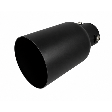 Auspuffblende Endrohre Ø100mm schwarz Anschluß bis zu 60mm
