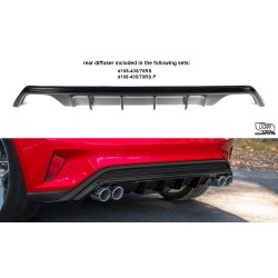 Duplex Sportauspuff Ulter Sport d108-435/70RS mit Diffusor